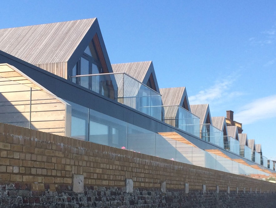 Glass balustrades, Folkestone