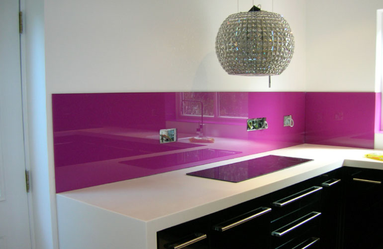 Glass splashbacks